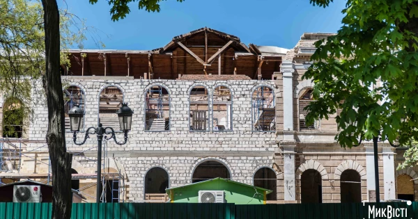 Відбудову ліцею Аркаса у Миколаєві планують завершити у 2027 році