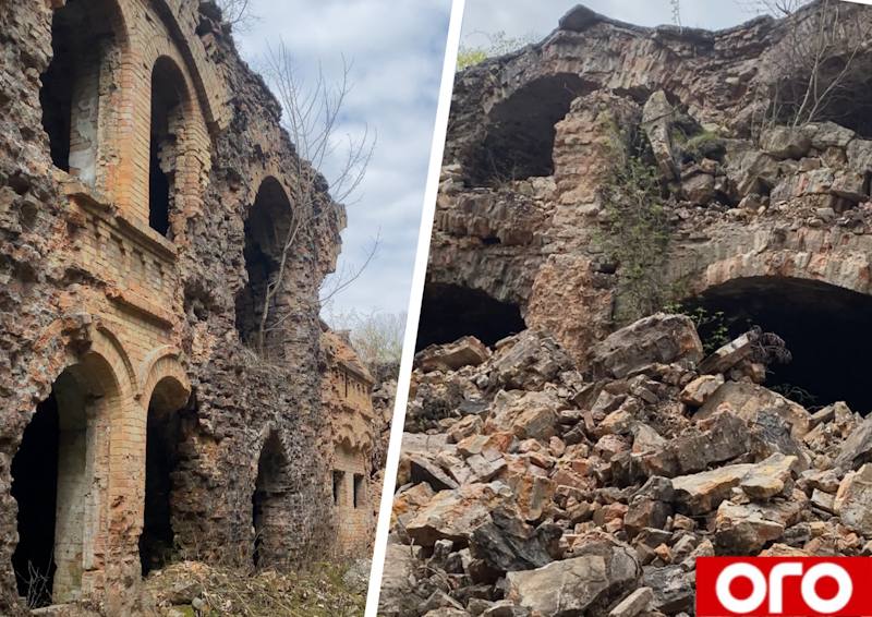 Відео дня: на Рівненщині обвалилася частина Тараканівського форту — люди …