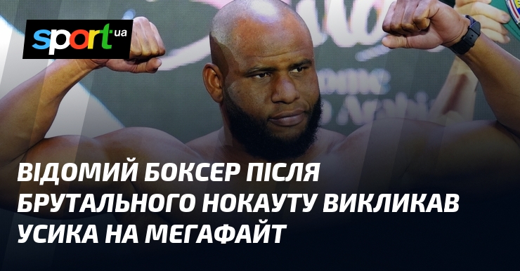 Відомий боксер після брутального нокауту викликав Усика на мегафайт