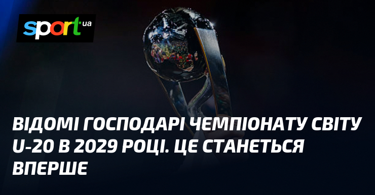 Відомі господарі чемпіонату світу U-20 в 2029 році. Це станеться …
