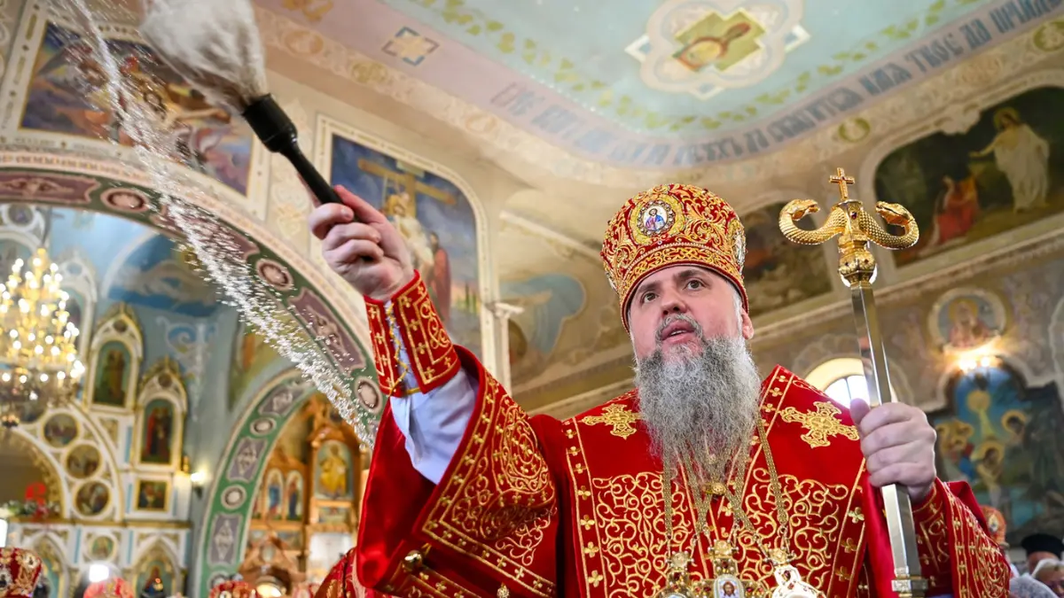 Митрополит Епіфаній очолив літургію в Хмельницькому в неділю (ФОТО)