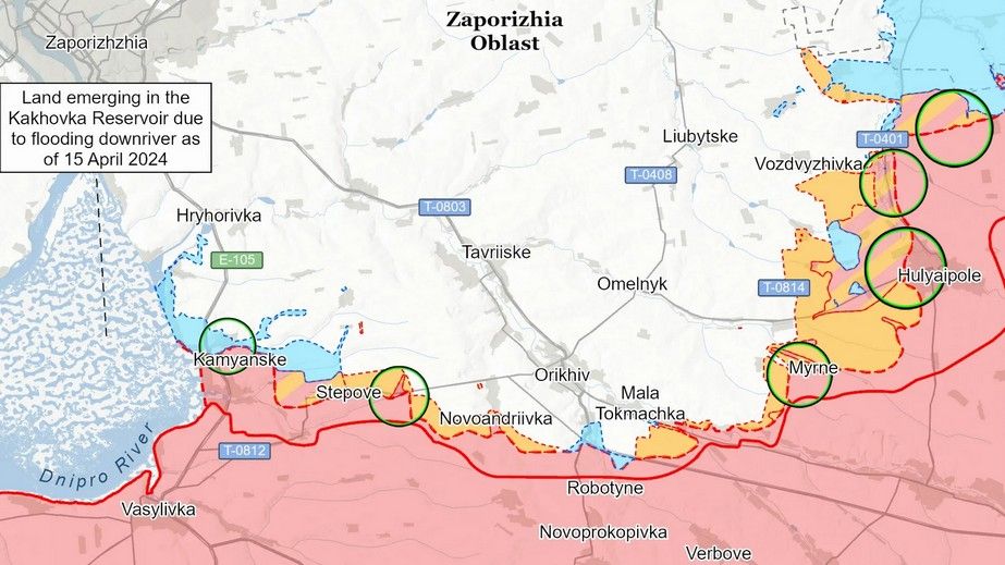 Окупанти не мають успіхів на Запорізькому фронті, – ISW