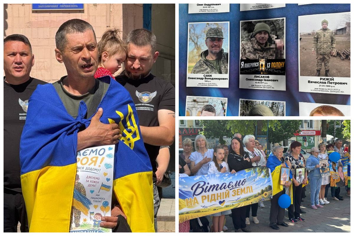 Військовий зі Жмеринщини повернувся з полону і зняв свій портрет …