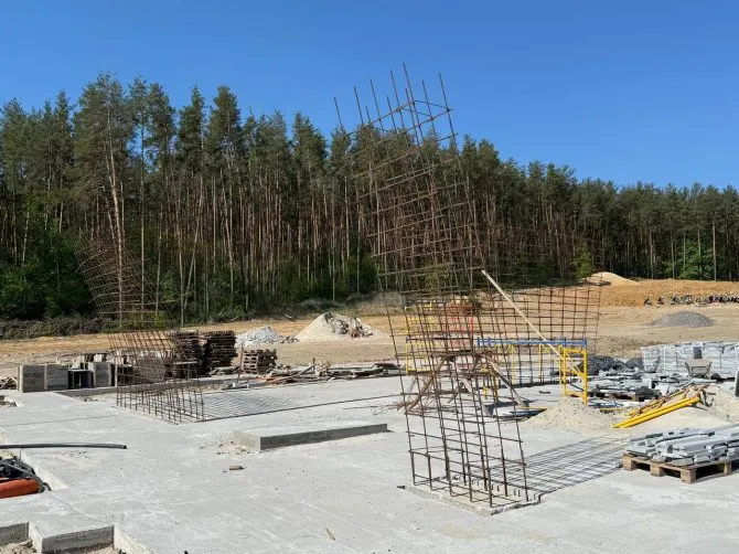 Військовий меморіальний комплекс в Ірпені: підрядник доповів про хід робіт