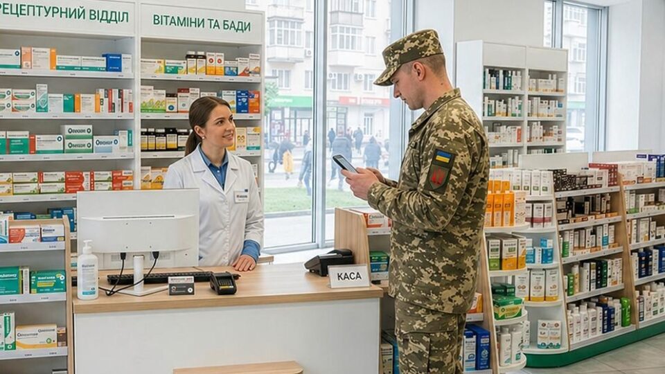 Військовим тепер доступні знижки на ліки в «Плюсах» — Міноборони
