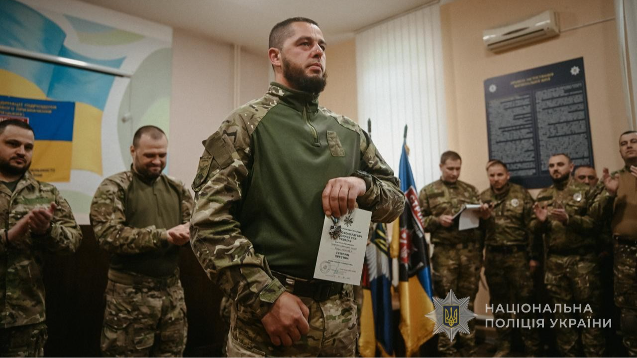 Військового з Волині відзначили «Срібним хрестом» Головнокомандувача ЗСУ