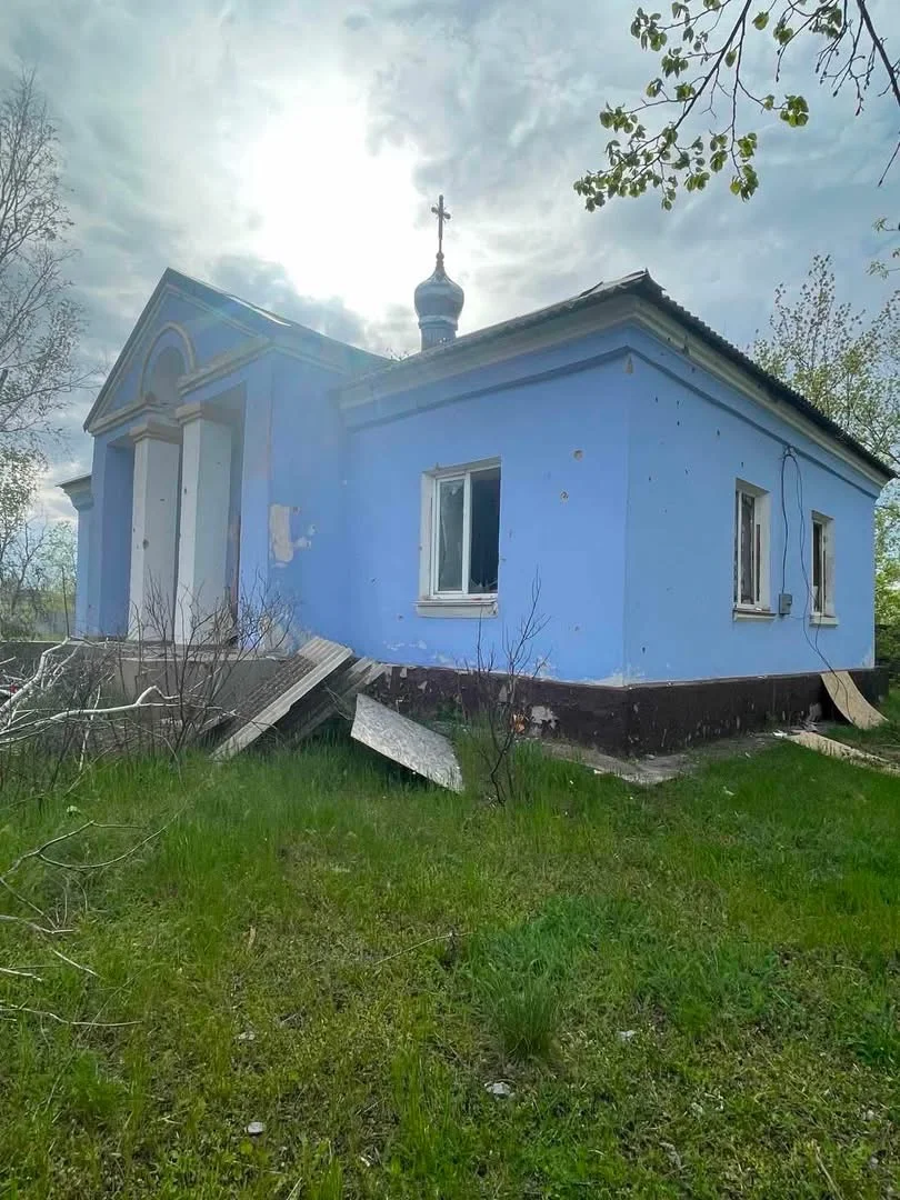 Військові РФ обстріляли храм Різдва Іоана Предтечі у Золотій Балці …