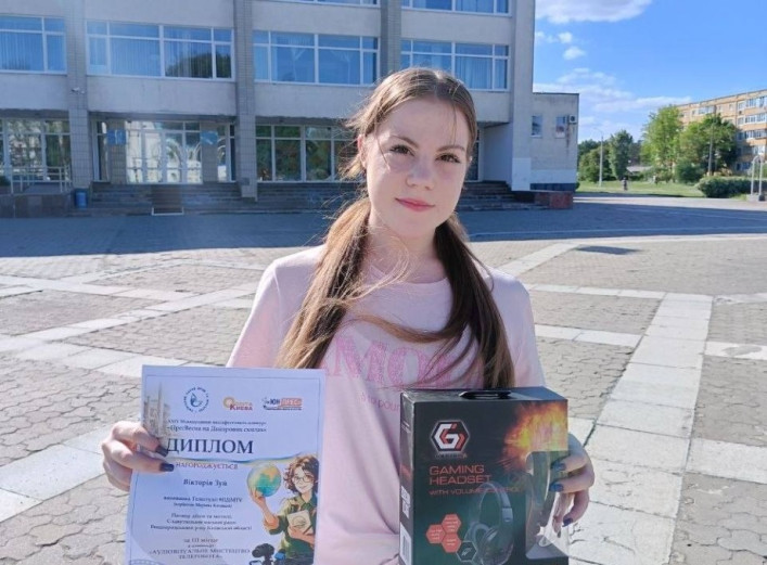 Вікторія Зуй зі Славутича здобула призове місце на міжнародному медіафестивалі