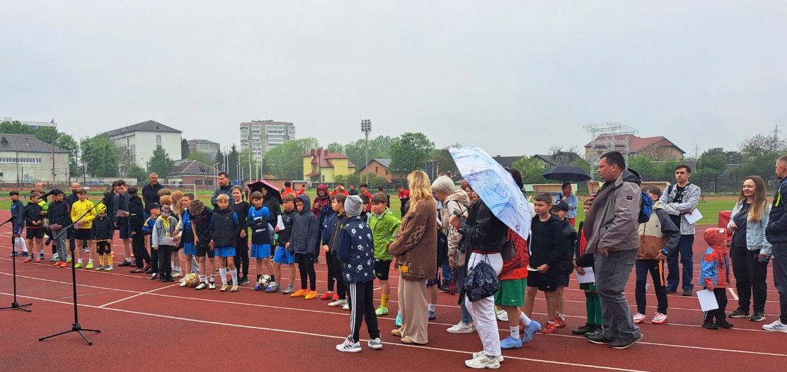 В Івано-Франківську провели Фестиваль футболу Галичини для молодих спортсменів