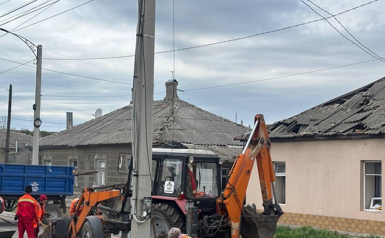 В Ізмаїлі усувають наслідки нічної ворожої атаки