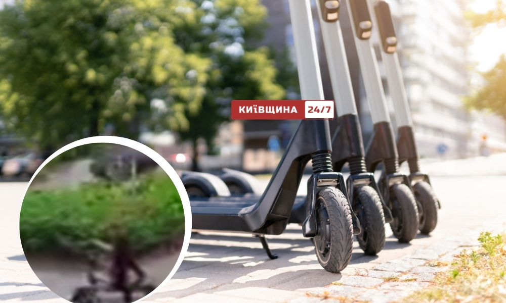 В Ірпені самокат збив дитину: після інциденту родичі кермувальника прийшли …