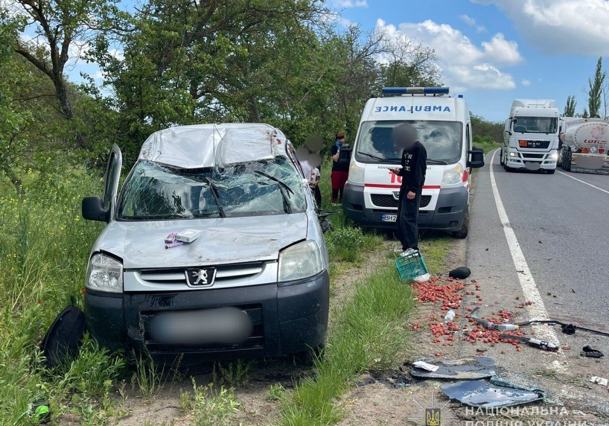 В ДТП в Одеському районі травмувалися двоє дітей