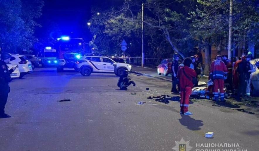 В Одесі вибухнув автомобіль: постраждали двоє людей