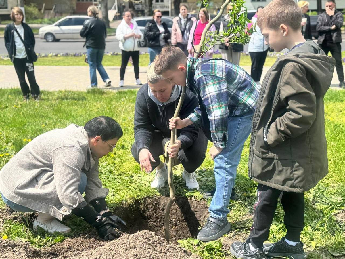 В Одесі висадили дерева на честь морпіхів у межах всеукраїнської …