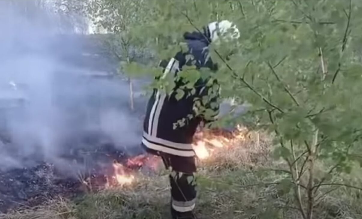 В Прикарпатті за останню добу загасили 23 пожежі в природних …