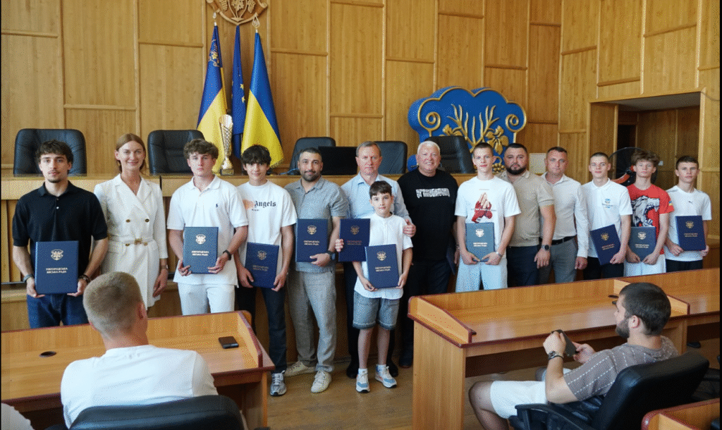 В Ужгороді відзначили спортсменів і тренерів за перемоги на міжнародних …