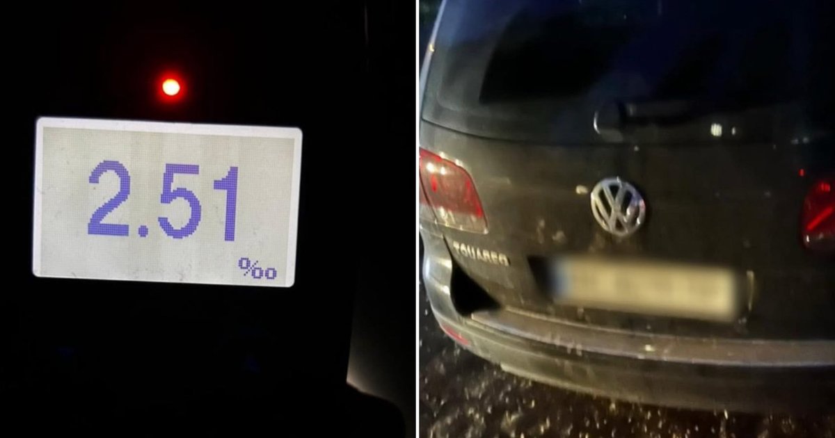 В Ужгороді пʼяного водія оштрафували на понад 74 тис. гривень