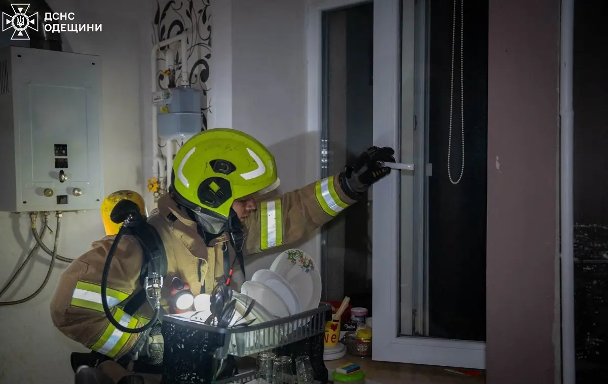 Газова аварія в п’ятиповерховому будинку в Одесі: рятувальники запобігли трагедії