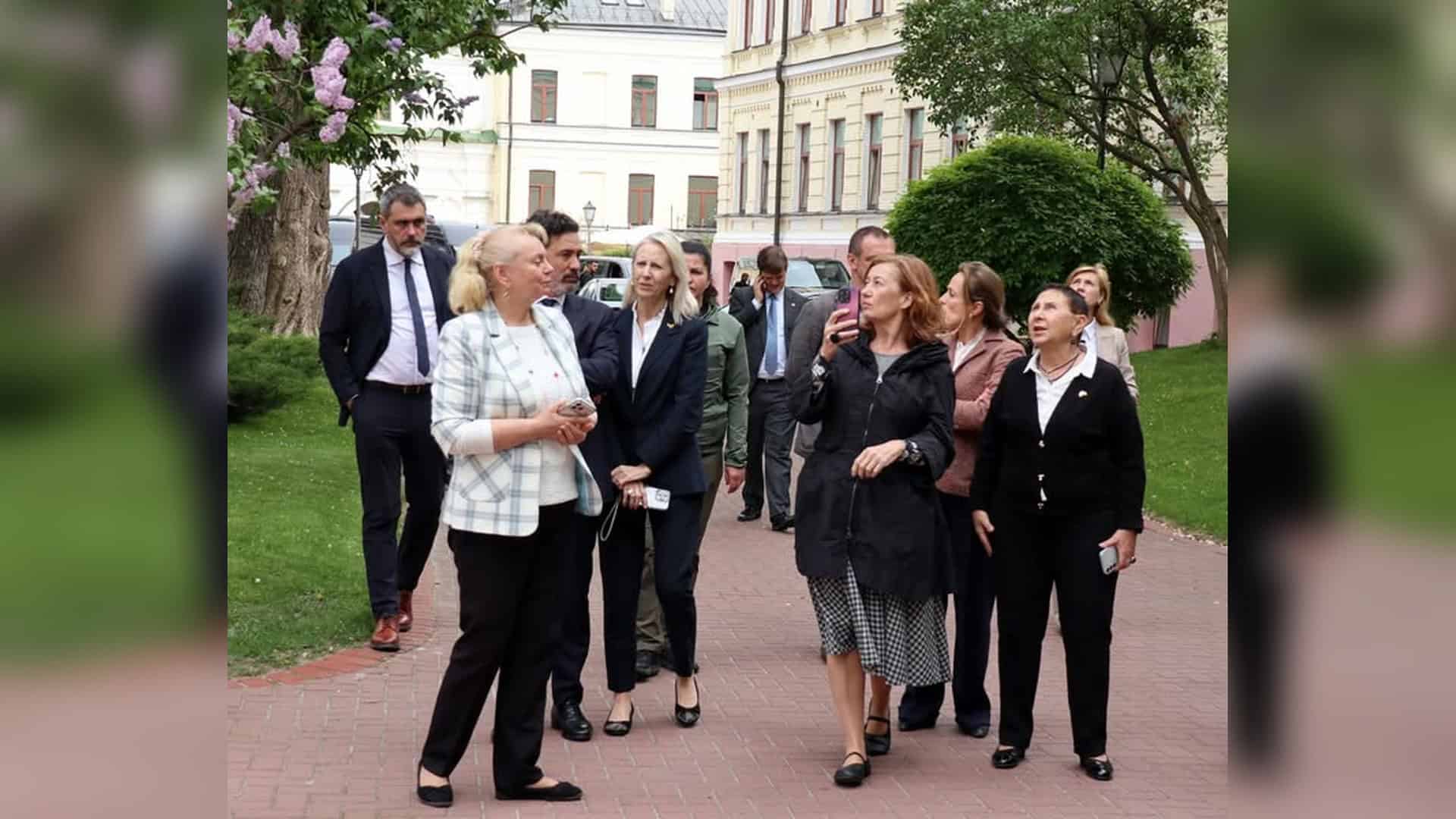 Голова Конгресу депутатів Іспанії відвідала Софію Київську