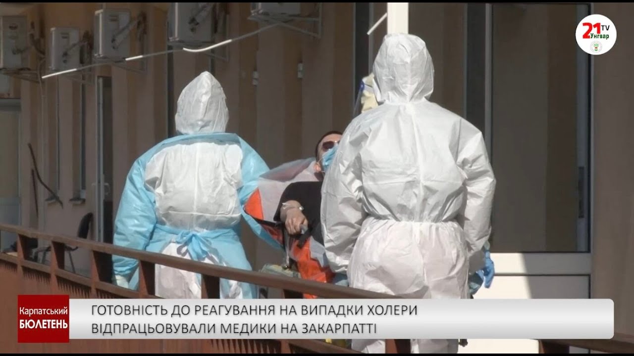 Готовність до реагування на випадки холери відпрацьовували медики на Закарпатті