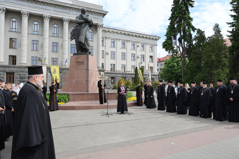 Громадськість Луцька вшанувала пам’ять Тараса Шевченка