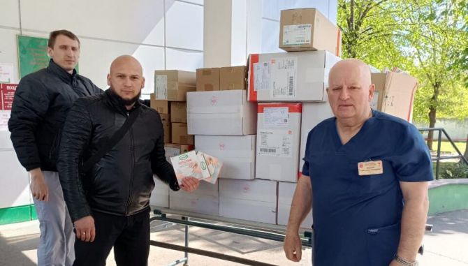 Гуманітарну допомогу від міжнародних партнерів отримала черкаська лікарня