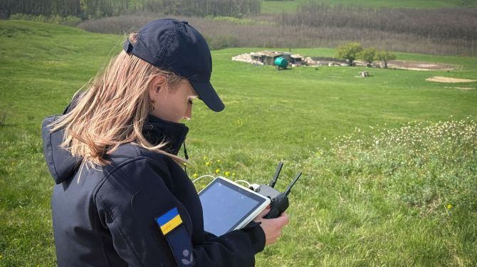 ДСНС провела аеромоніторинг пожежної безпеки у Новоселицькій та Боянській громадах
