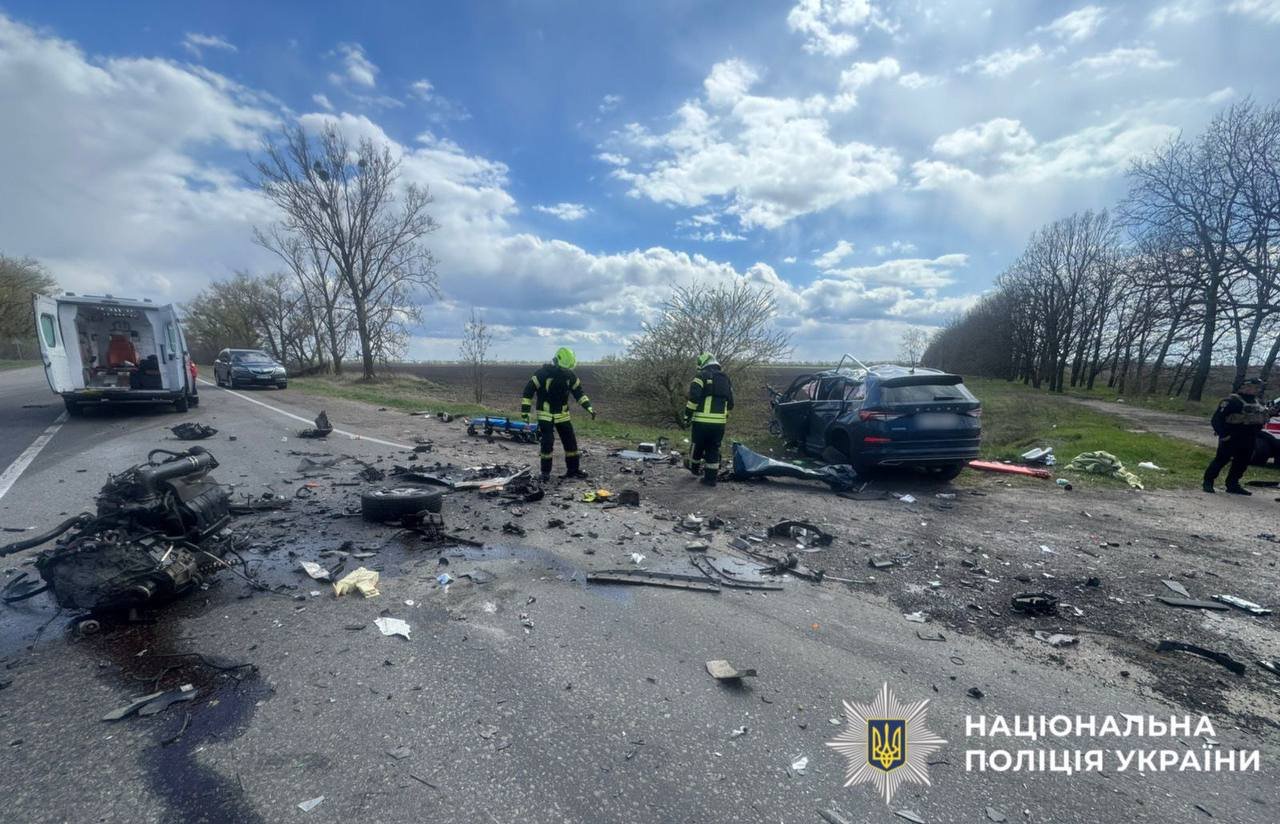 ДТП на Бориспільщині: Зіткнулися три авто, є загиблий і постраждалі