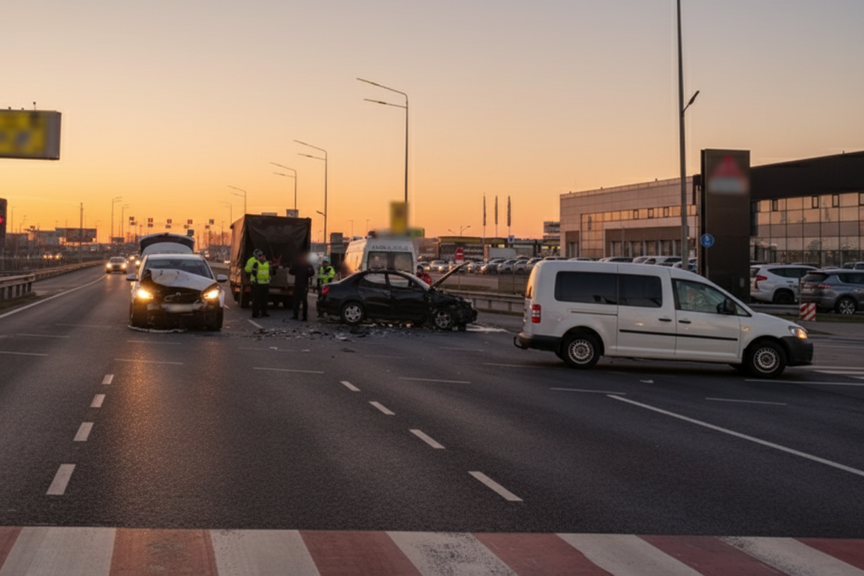Кільцева дорога в Києві паралізована через ДТП: рух ускладнено