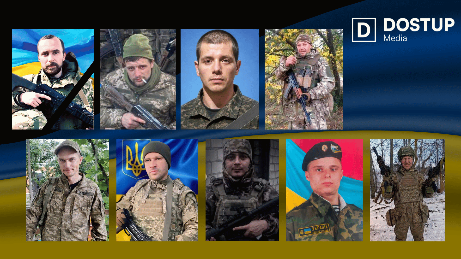 Дев’ятеро захисників України з Кіровоградщини загинули на війні