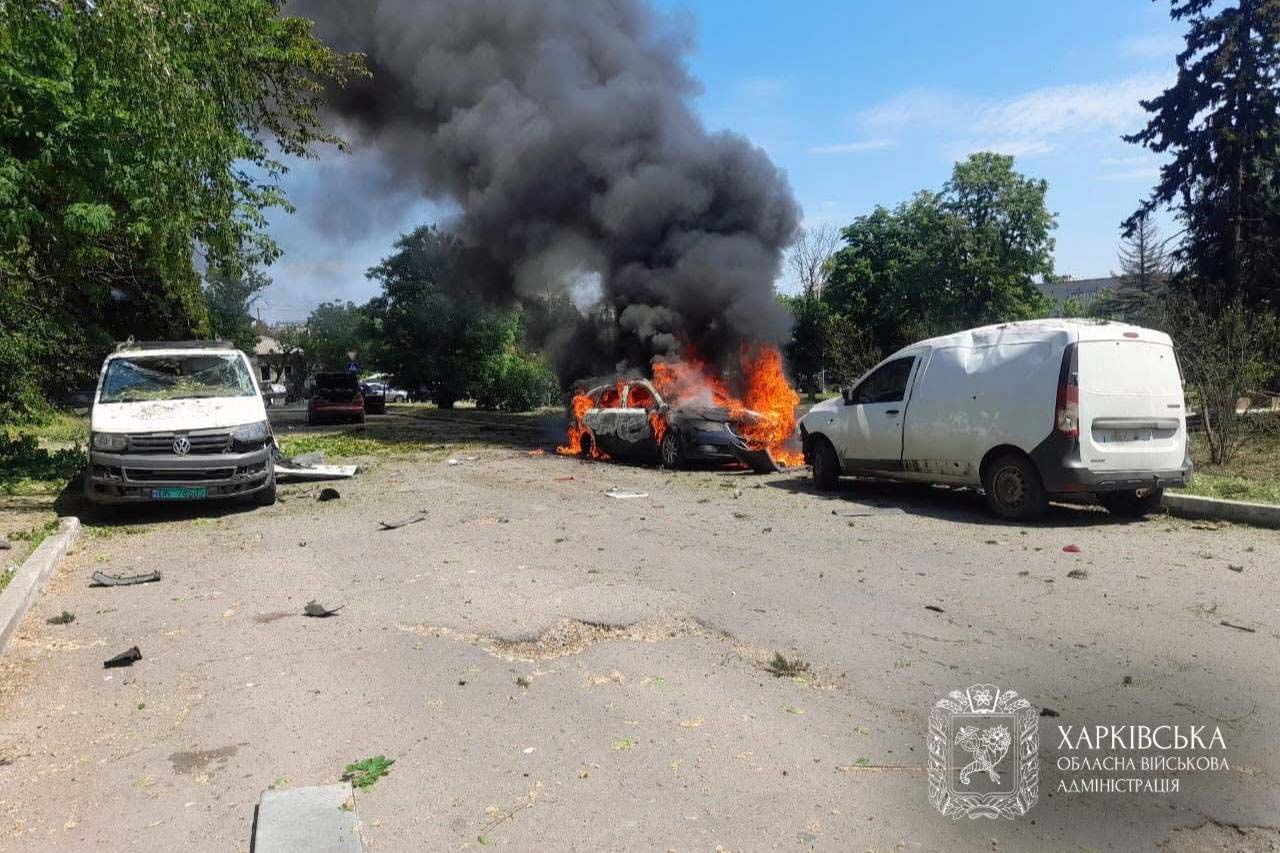 Дев’ятеро людей постраждали від обстрілу Балаклії на Харківщині