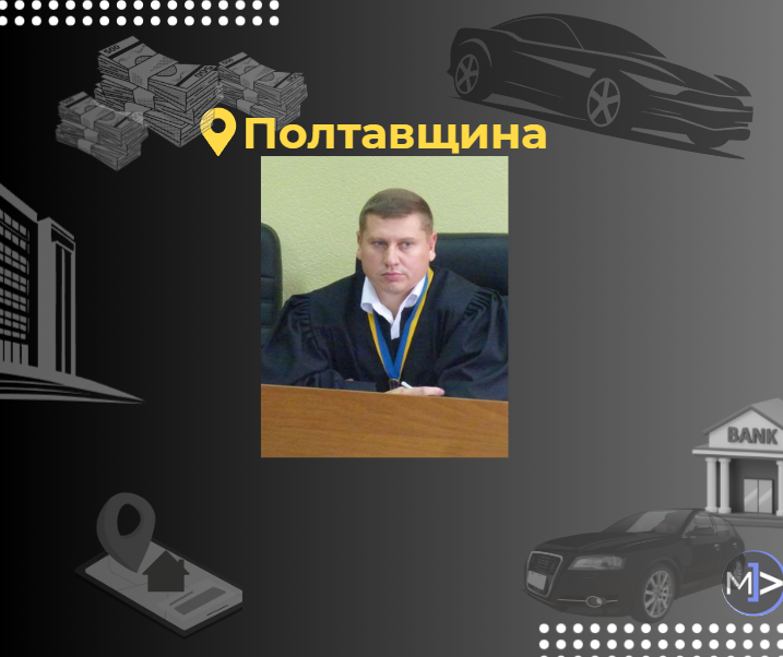 Декларація голови Шевченківського райсуду Полтави: мільйонні доходи та кредитні зобов’язання