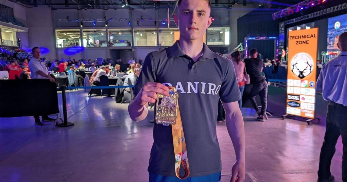 Десятикласник з Львівщини переміг на чемпіонаті Європи з армреслінгу серед …