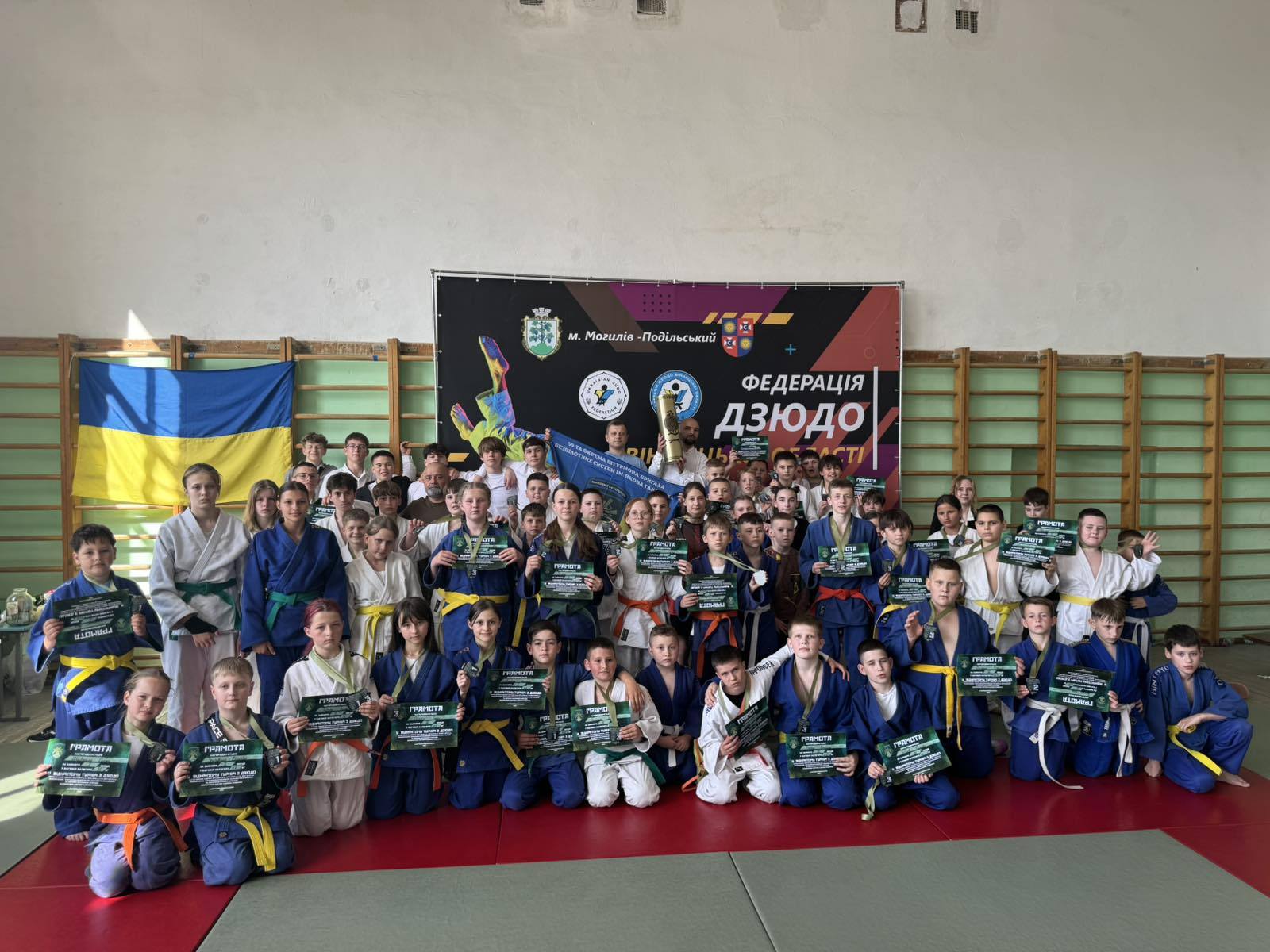 Дзюдоїсти Іллінецької громади вибороли золото та срібло на всеукраїнському турнірі