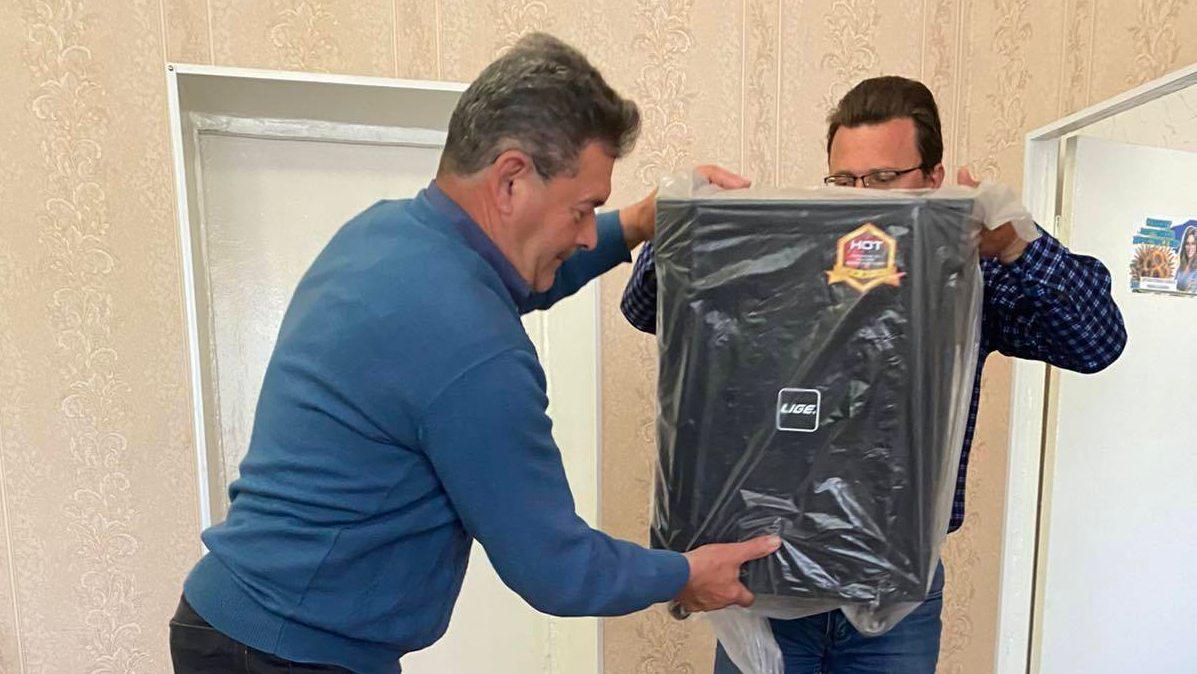 Дивізійський ліцей отримав музичне обладнання для проведення свят і заходів