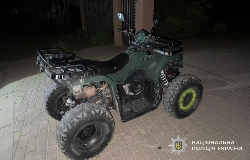 Дитина за кермом квадроцикла збила чоловіка на Львівщині