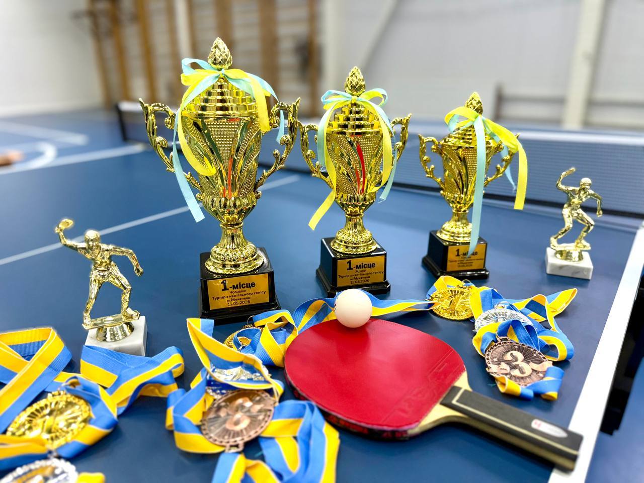 До Дня Мукачева провели відкритий турнір з настільного тенісу