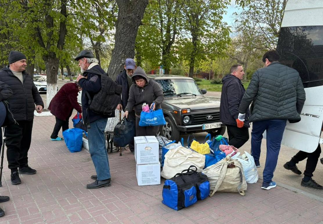 До Олександрівської громади евакуювали 15 переселенців (ФОТО)