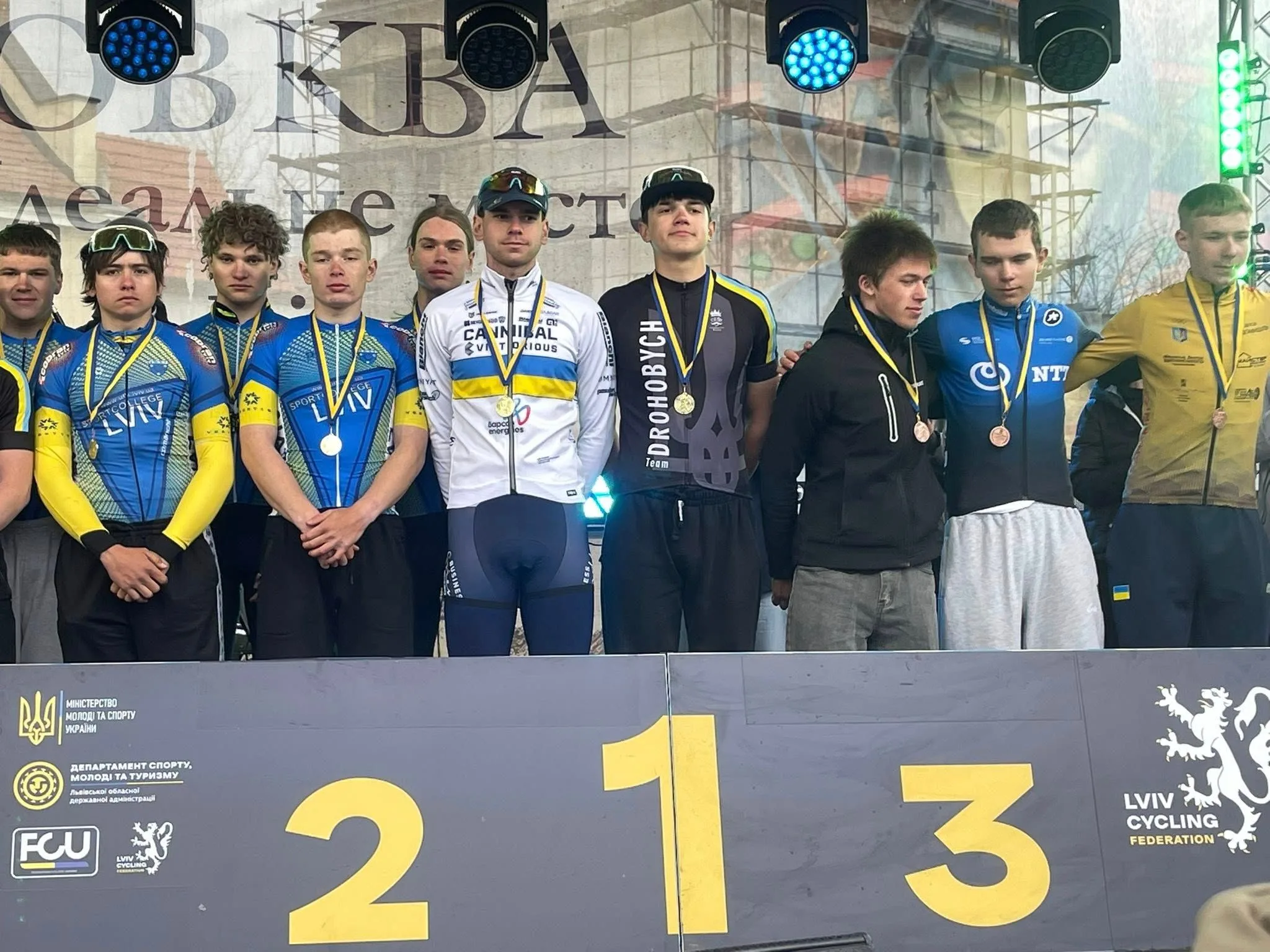 Дрогобичани здобули 11 медалей на велочемпіонаті України