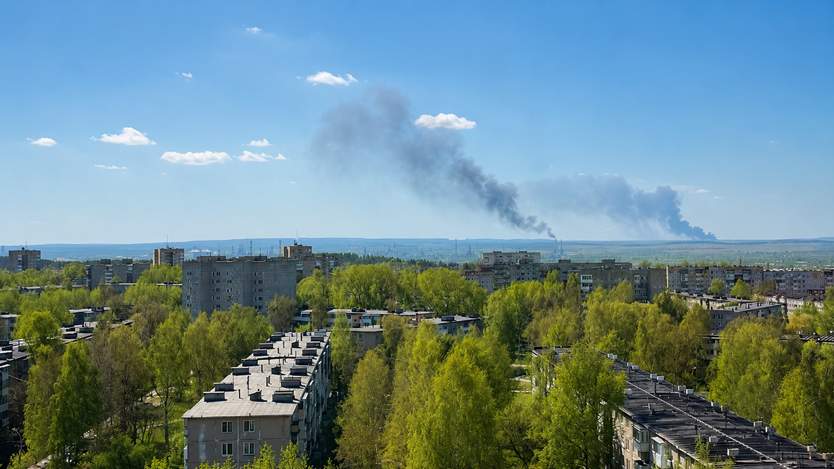 У російській Пермі пролунали вибухи: спалахнула пожежа