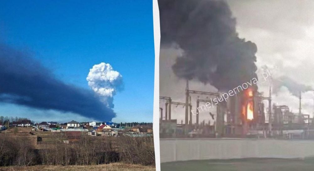 Дрони атакували нафтові об'єкти в Пермі, у місті оголошували хімічну …