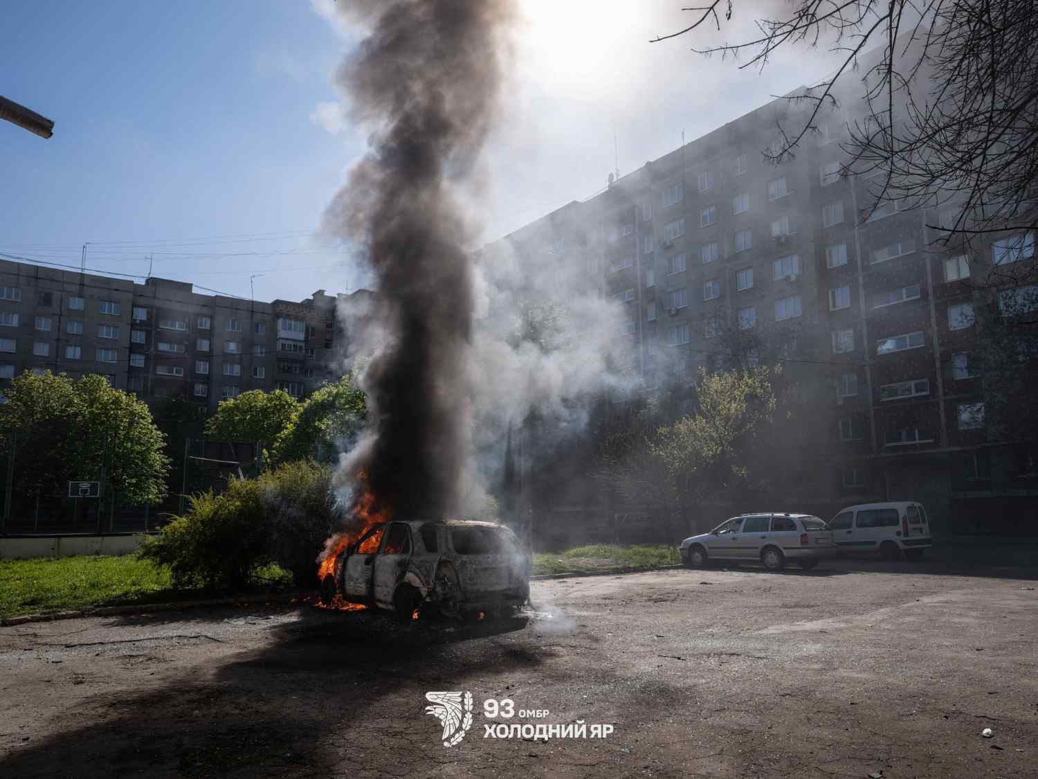 У Краматорську росіяни атакують автівки дронами на оптоволокні