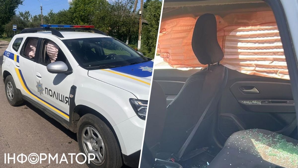 Дрон влучив у поліцейське авто на Чернігівщині - поранені троє …