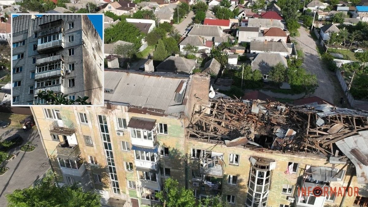 «Дрон поцілив у житловий квартал»: у Дніпрі пошкоджені 8 будинків, …