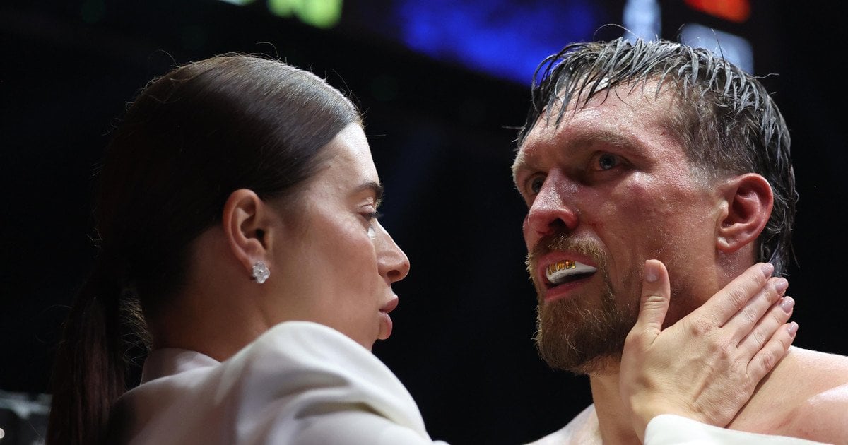 Дружина Усика поділилася першими емоціями після перемоги чоловіка над Верховеном
