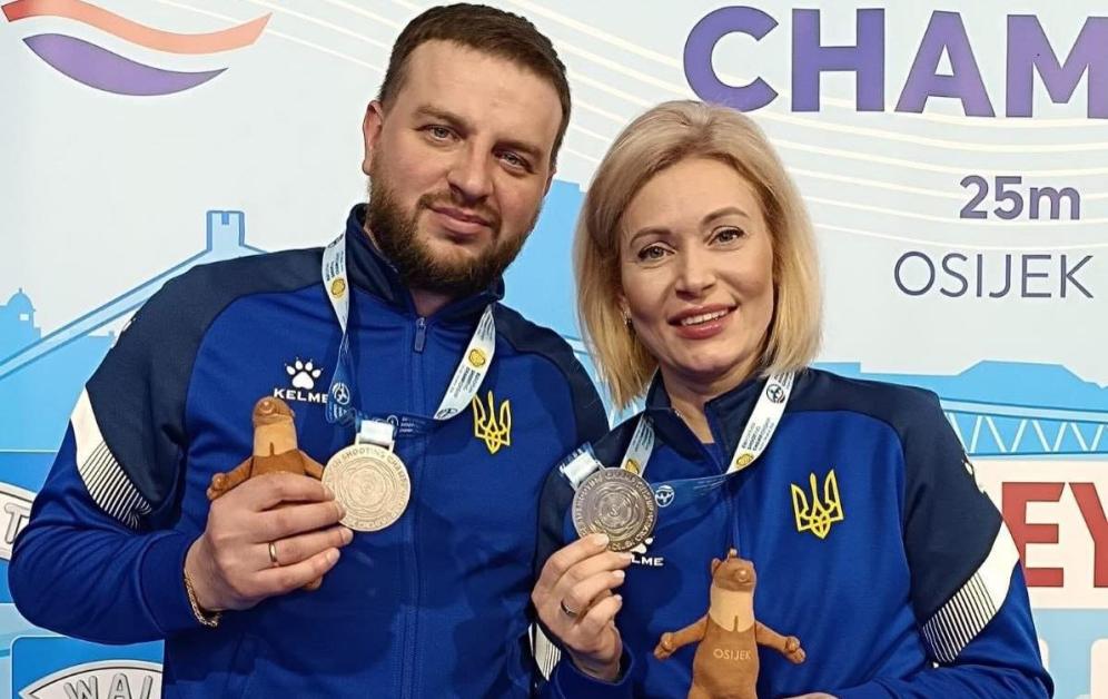 Дудка та Куліш стали віцечемпіонами Європи з кульової стрільби