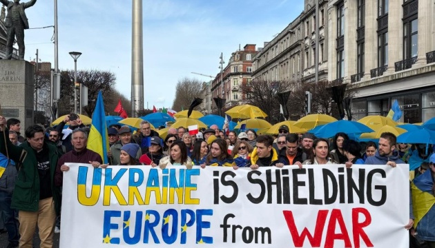 Діаспора в Ірландії масштабує щомісячні акції на підтримку України