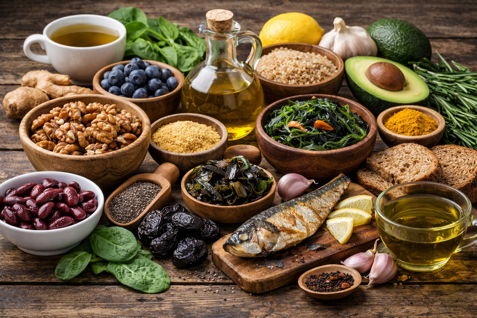 Дієтологи рекомендують: 11 продуктів, що сповільнюють старіння й подовжують життя