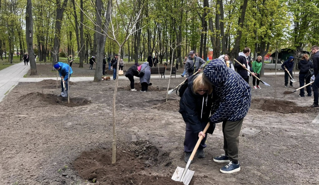 Екологічна кампанія «Мільйон зелених насаджень»: кількість нових дерев у столиці