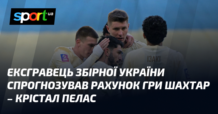 Ексгравець збірної України спрогнозував рахунок гри Шахтар – Крістал Пелас